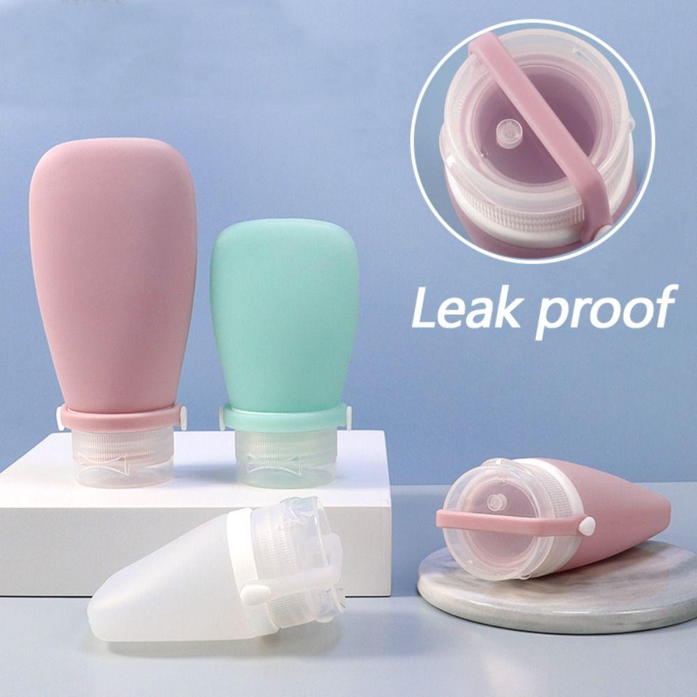Аксессуары Силиконовая Портативная Пустая Бутылка Многоразовые Бутылки Контейнер с Дозатором Упаковка для Лосьона