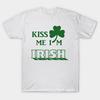 T Shirt Women Kiss Me Im Irish Harajuku Print Kawaii Tshirt Summer Short Sleeve Female T-Shirt Top Tee