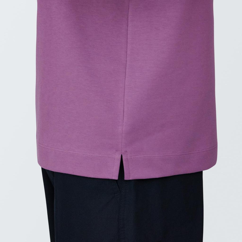 MUJI Cool UV Protection Wide Half Sleeve Polo Shirt AB1M5A4S Pink XL Men's Men's Men's