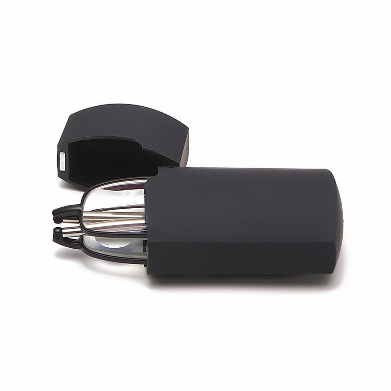 Портативные складные очки для чтения с защитой от синего света для мужчин и женщин, овальная оправа, сверхлегкие очки HD для пресбиопии, унисекс