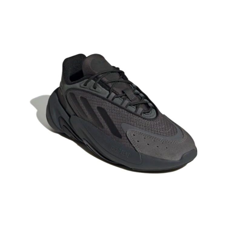 Adidas Ozelia J Carbon Grey Детские кроссовки Black Core-Black Grey-Five IG7466