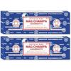 Satya Sai Baba Nag Champa Incense Sticks, 100-gram (Pack of 2)