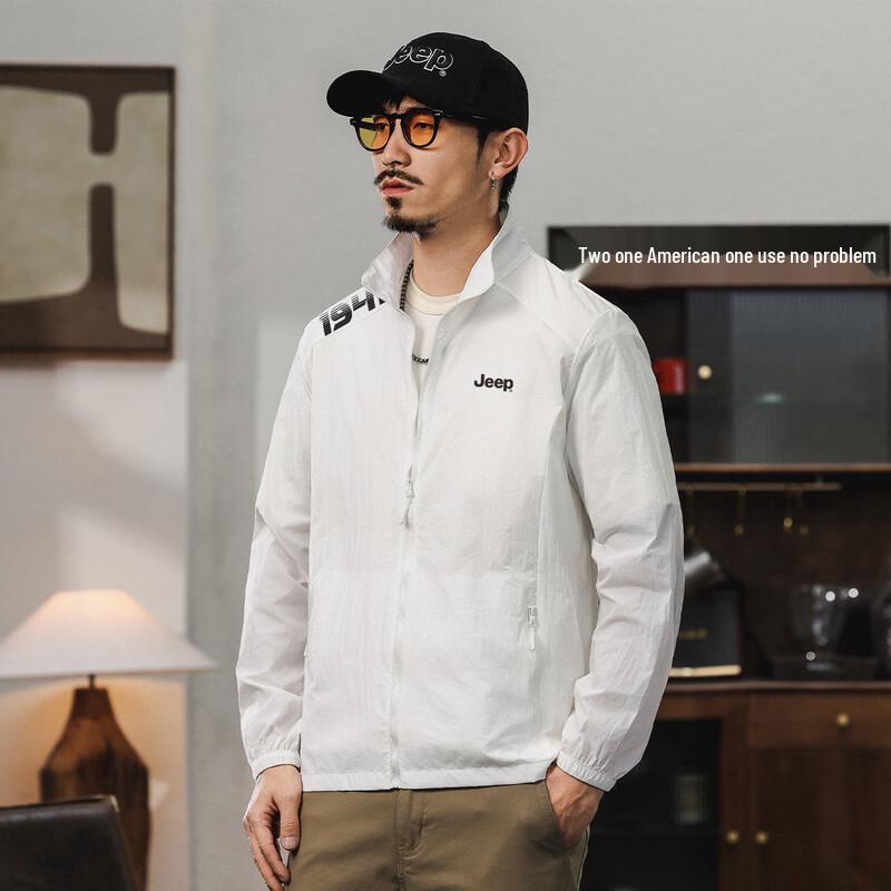 JEEP Men's Lightweight Sun Protection Jacket