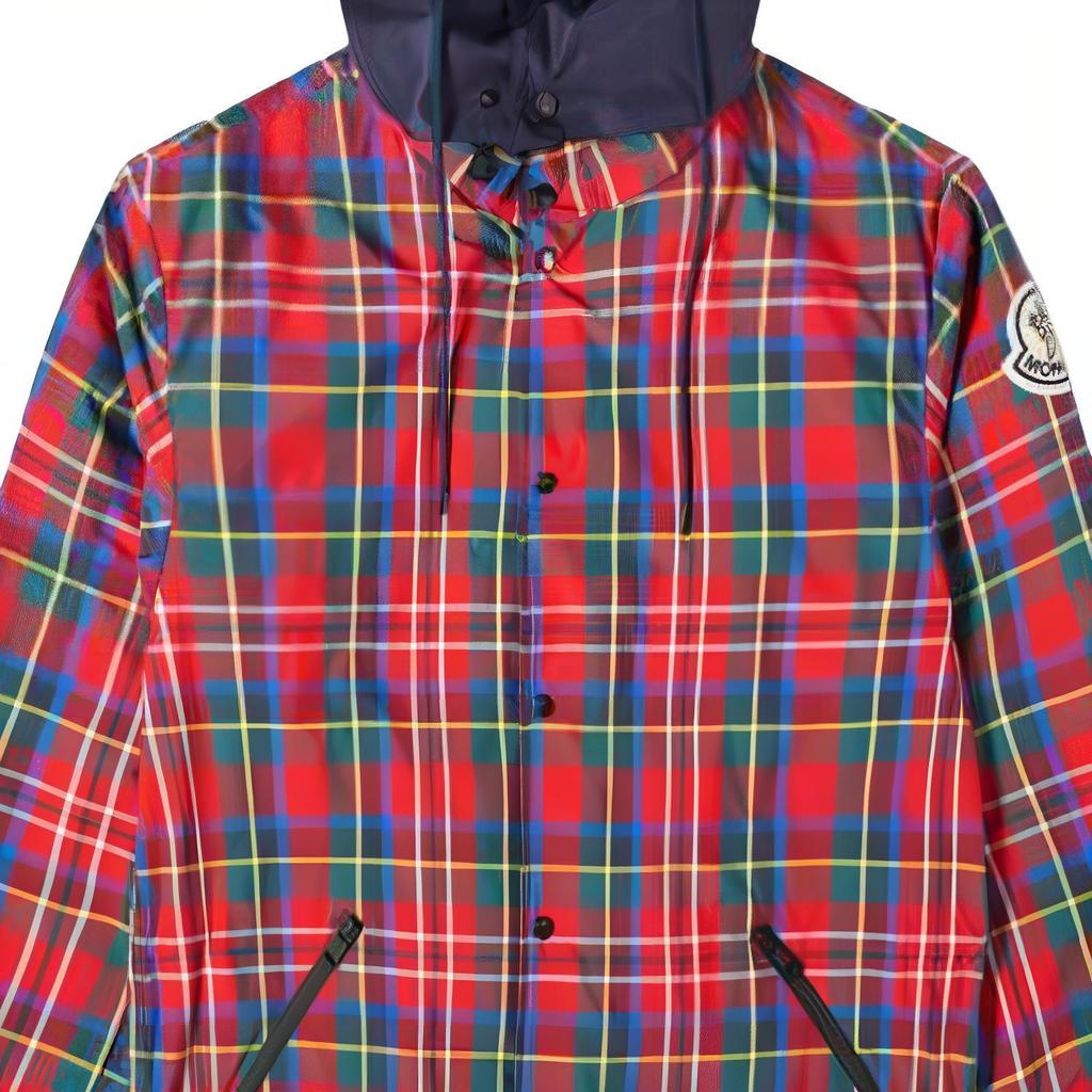 Moncler Куртки Мужские Красные С Капюшоном (Несъемный) Умеренный 1B721C0508458