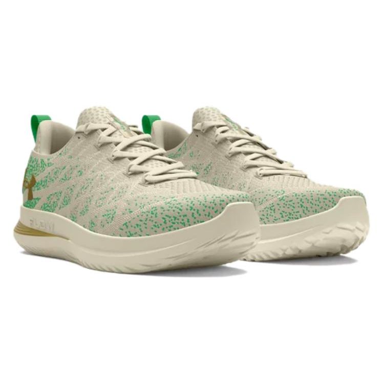 Under Armour Женские кроссовки Flow Velociti 3 Etched In Stone Cream Ivory-Dune Court-Green 3027335-100
