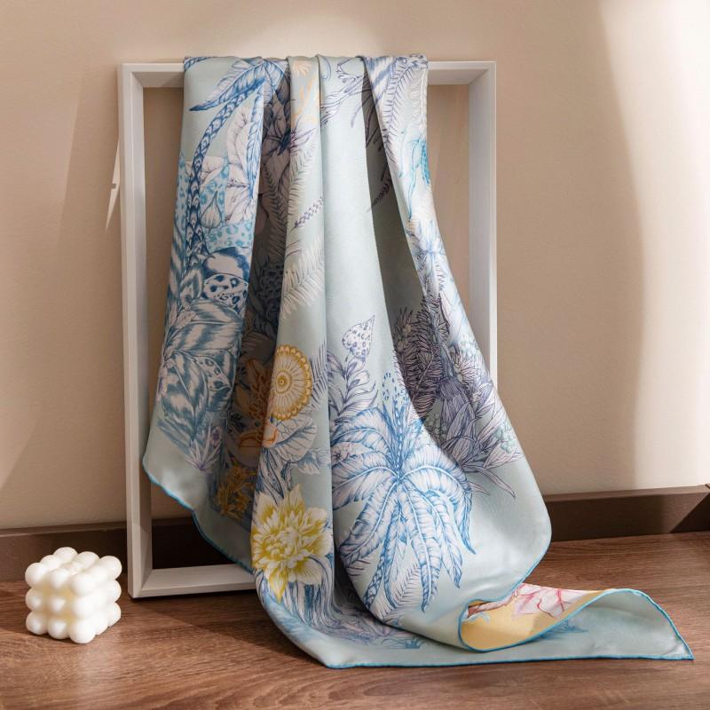 Mulberry Silk Scarf Women 2025 Long Shawl Gift Mother-in-law