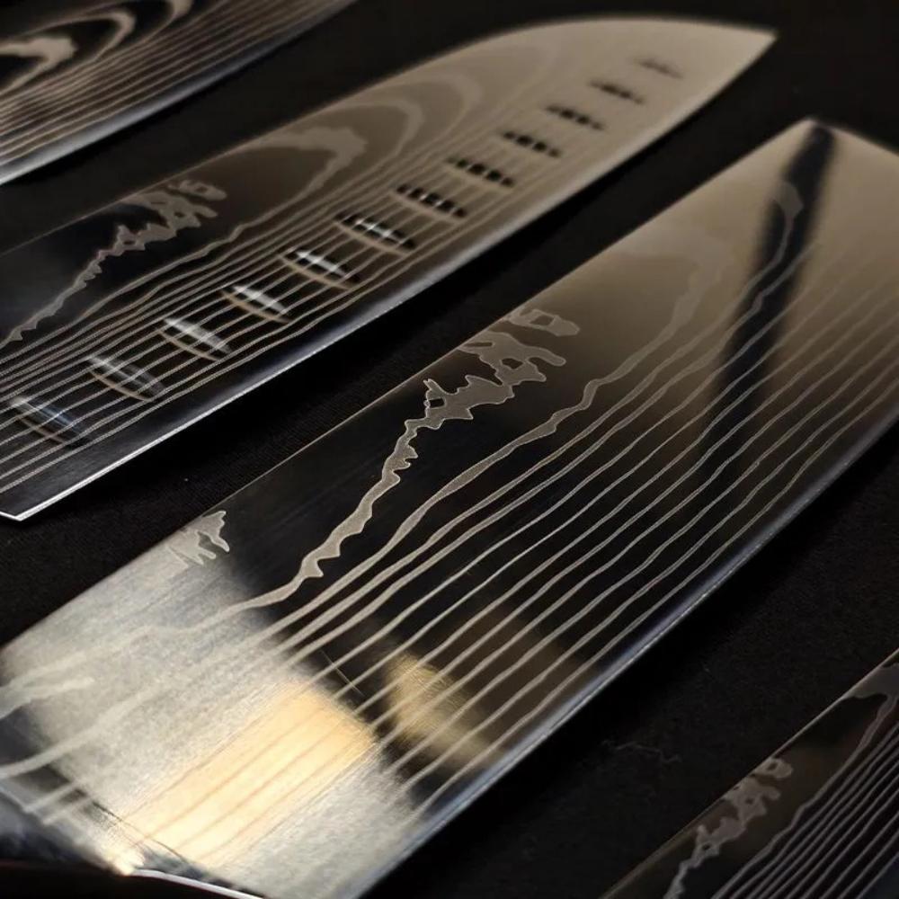 Профессиональные кухонные ножи Нож Сантоку