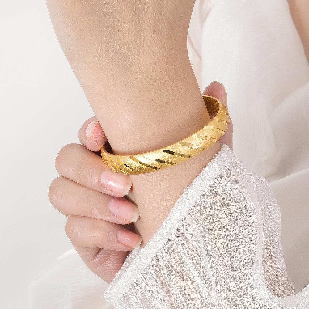 Net Red Frosted Meteor Shower Bracelet China-Chic Bracelet Inherits The Ancient Heart Sutra Bracelet Female Tiktok