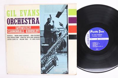 Виниловая пластинка GIL EVANS CANNONBALL ADDERLEY Оркестр Гила Эванса с участием Кэнно STEREO40 Pacific Jazz 1962 года Джаз США Б/у