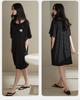Xuan Liang Sleeping Skirt Women's Summer Thin Modal Short sleeved Pajama Casual Premium Black Ice Silk Cool Dress