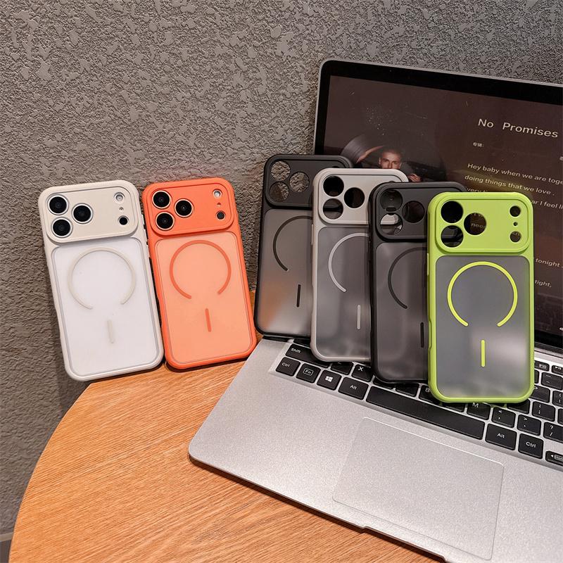 Магнитный чехол для телефона с теплоотводом Для iPhone 17 Air 16 15 14 Plus 13 12 11 Pro Max Для Magsafe Жесткая задняя крышка из ПК