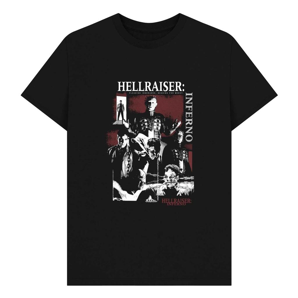 Hellraiser Unisex Adult Inferno Beg For Mercy T-Shirt