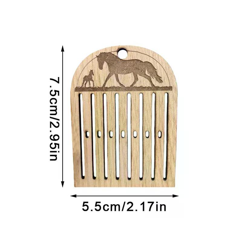 Деревянный Портативный Ткацкий Станок с Жестким Ремизом, Набор Ткацкого Станка с Поясным Ремнем для Начинающих для Изготовления Браслетов, Сумок, Ремней и Ремешков для Камеры