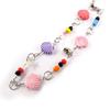 [K0920] — Цепочка Tutti frutti «Coloring» на щиколотке