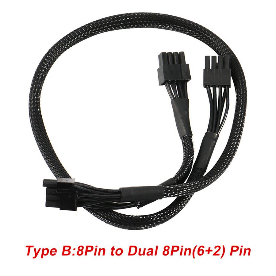 8PIN к двойному 8Pin (6 + 2)Кабель питания VGA PCIE для EVGA Supernova G2 G3