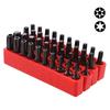 10PCS 1/4" Hex Torx Head 25mm S2 Alloy Screw Driver Bits Magnetic Set T6-T40 Electric Screwdriver Bit Tool Set Star Hex Bit