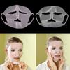 1Pc Reusable Silicone Face Skin Care Mask for Sheet Mask Prevent Evaporation Steam Reuse Waterproof  Mask Pink/White Beauty Tool