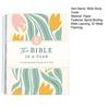 The Bible In A Year 52-Week Bible Study Workbook Spiral
