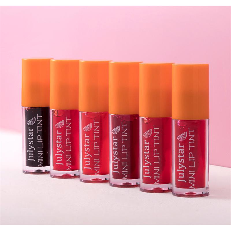 Cartoon Creative Duck 6-piece Set Lip Glaze Velvet Nude Quick Dry Lipstick Water Lasting Waterproof Dye Lip Liquid Sexy Plump Lip Makeup