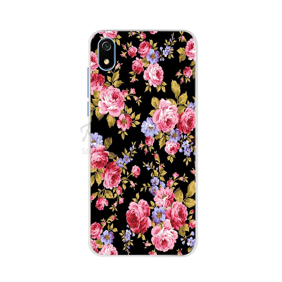 Чехол для Xiaomi Redmi 7A Силиконовый мягкий ТПУ Чехлы для телефона для Xiaomi Redmi 7A Чехол 5,45'' Задняя крышка На Redmi 7 A Redmi7A A7 Fundas