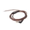 New 3.5mm OFC Core 3-Pole Jack Headphone Audio Cable DIY Earphone Maintenance Wire