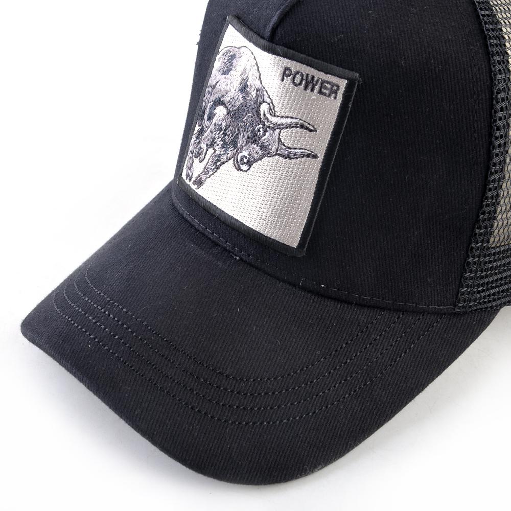 Baseball Caps Men Women Snapback Hip Hop Cap With Fashion Animals Embroidery Summer Breathable Mesh Trucker Caps Streetwear Bone