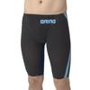 Swimsuit Racing Spats Black X Blue L [Arena] (Half Leg) Men's (BKBL)