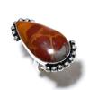 Noreena Jasper Gemstone Handmade 925 Sterling Silver Jewelry Ring Size 9.5 M4F41