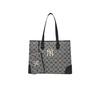 New Korean MLB Full-Logo NY Tote Bag: All-Over Print, Large Capacity, Versatile Shoulder Handbag