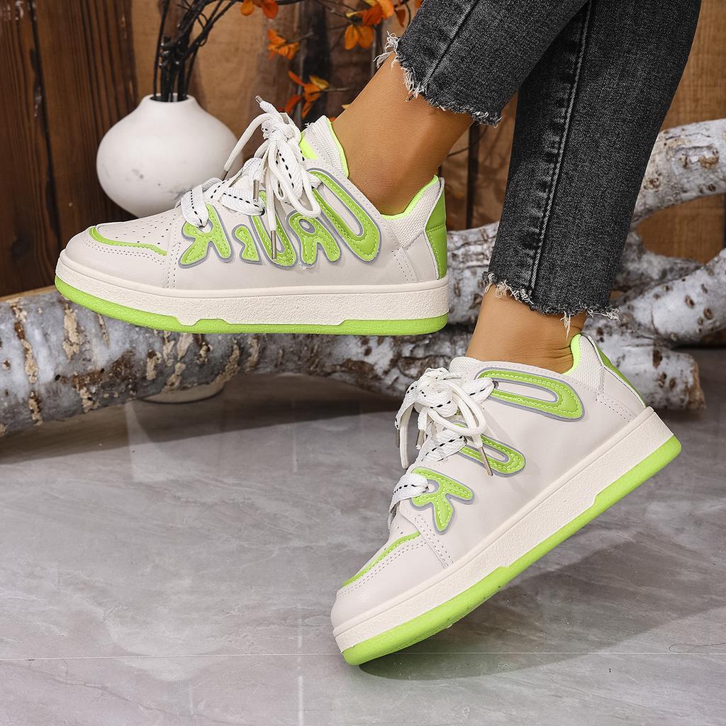 Модные женские кроссовки Дизайнерская модная повседневная вулканизированная обувь Высокие кроссовки на платформе Кожаные кроссовки Студенческие спортивные Туфли большого размера для женщин