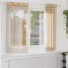 VidaXL Voile Curtains with Eyelets 2 Pcs Sand, Net Curtain, Sheer Curtain, Window Voile, Treatment of 4102120
