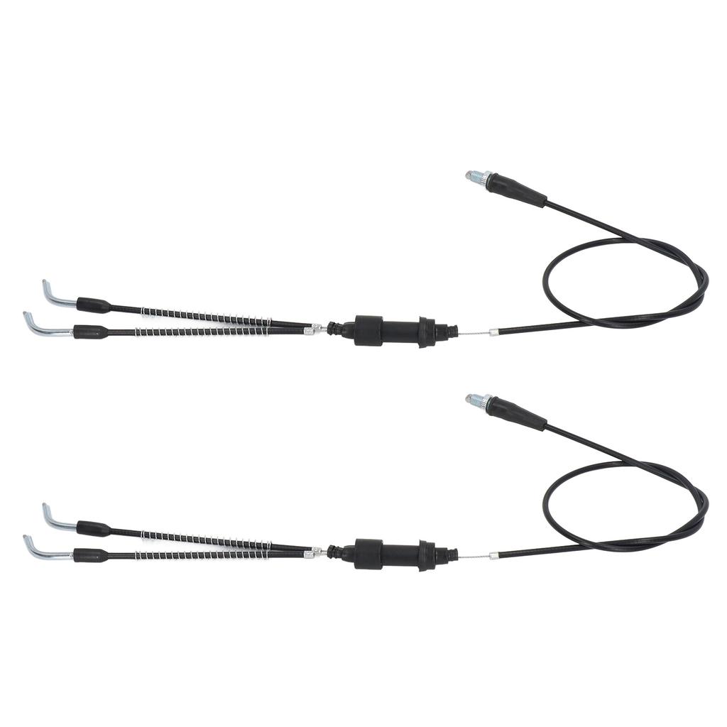 Throttle Cable Black 01 0813 Metal Pull Push Throttle Cable Replacement for Banshee 350 YFZ350 1987‑2006