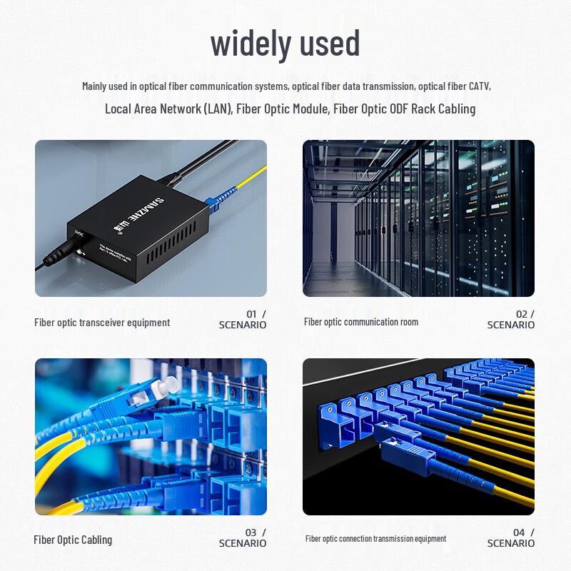 Xixun SC-SC UPC Single-Mode Fiber Optic Patch Cord