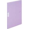 KOKUYO File Clear Book MOTTE A4 10 Piece Pocket Purple La-LM10V