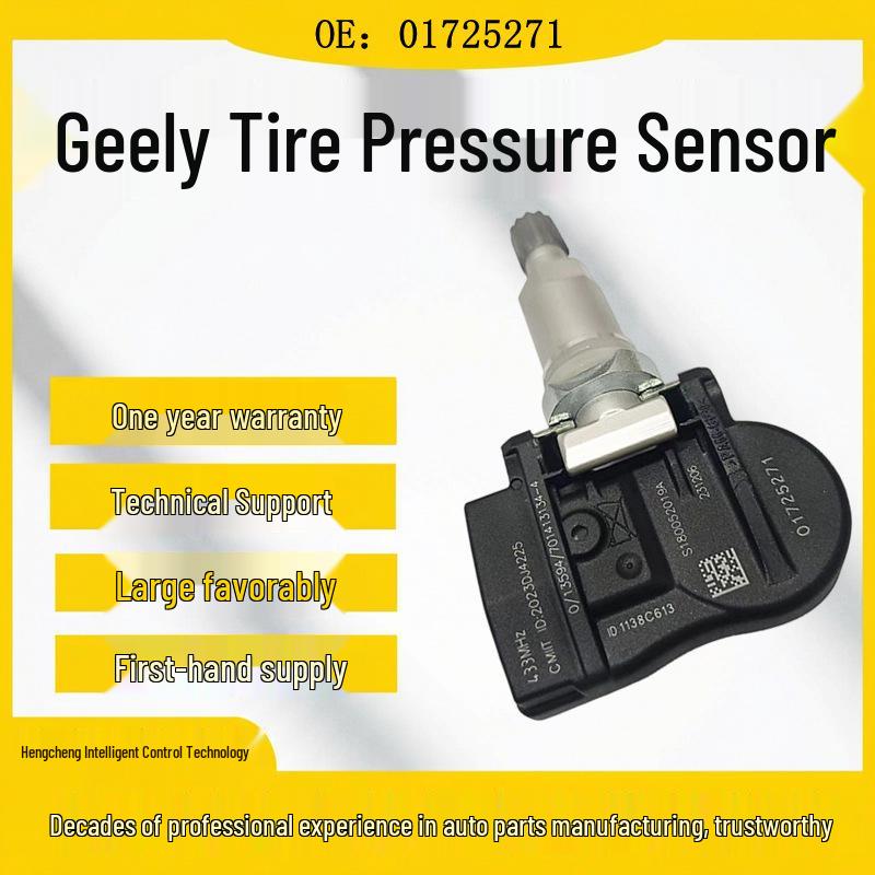 433 МГц TPMS Датчик давления в шинах 01725271 для Geely Emgrand EV и Boyue X