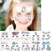 Children‘s Party Face Makeup Decoration Tattoo Sticker Mermaid Animal Fun Temporary Tattoo Sticker Water Transfer 1pc
