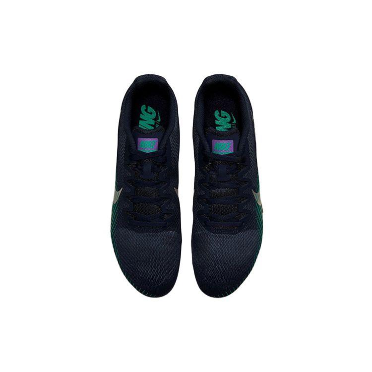 Nike Zoom Кроссовки унисекс Rival M 9 Obsidian Wild Berry Синий прозрачный-изумрудный металлик-серебристый AH1020-406