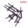 150PCS Big Size Nylon Blind Rivet Fastener Bumper Clip 34201631 Fit For Jeep WJ Grand Cherokee