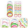 Reusable Straw Drinking Eyeglasses PVC Creativity Toy Novely Loop Straws  Party