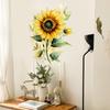 Tj11001 Creative A Large Bunch Of Sunflower Wall Stickers Beautify Decoration Living Room Bedroom Background Self-Adhesive Wall Stickers