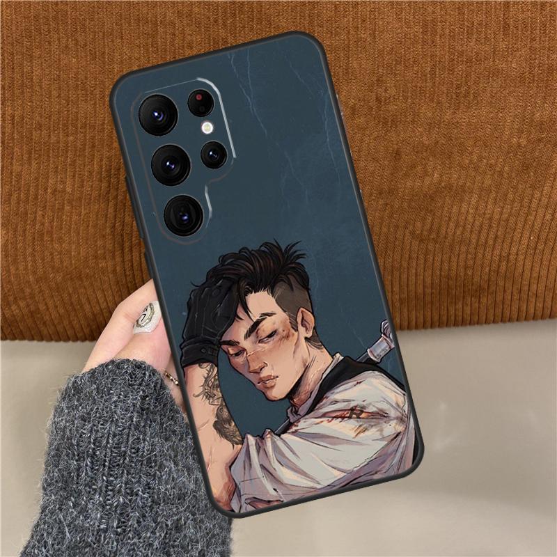 Чехол для телефона "Шестерка воронов" для Samsung Galaxy S25 Ultra S9 S10 Plus S20 FE S21 S22 S23 S24 Ultra Задняя крышка
