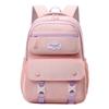 Children's Schoolbag Solid Color Women's Large Capacity Backpack Water-Repellent Backpack Student Backpack
