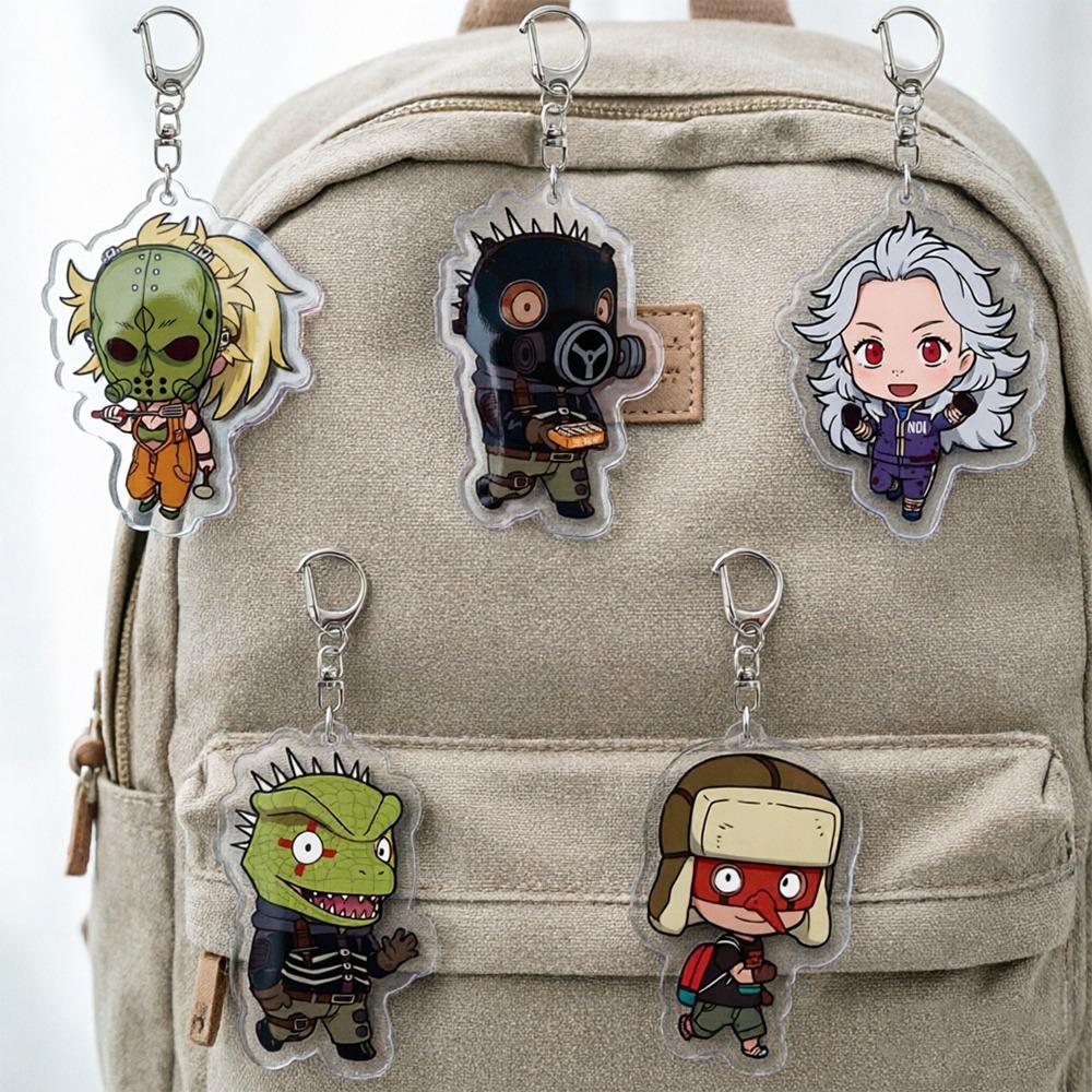Для Dorohedoro Акриловый брелок Кайман Эбису Кикурагэ Фудзита Ной Аниме Периферия Креативность Аксессуары для рюкзака Фестивальный подарок