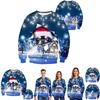 Unisex Ugly Christmas Sweater With Funny Dog Print And Soft Breathable Fabric