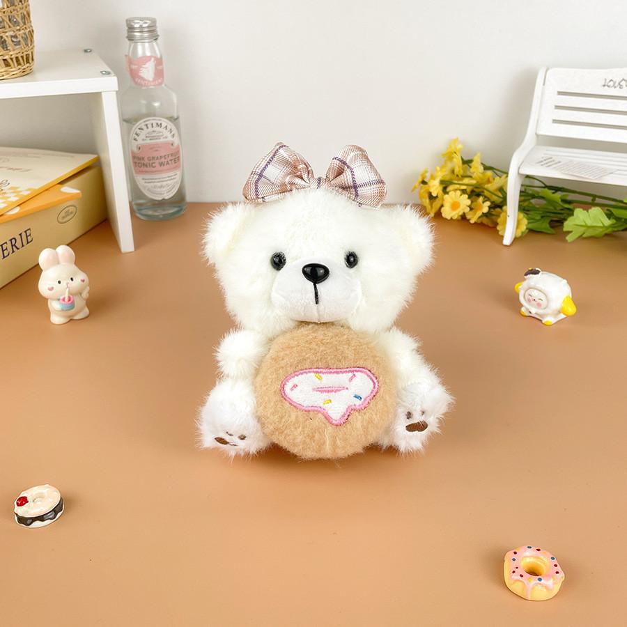 Bear Teddy Bow Plush Stuffed Toy Animal Doll Keychain Backpack Gifts Pendant