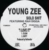 12-дюймовая пластинка YOUNG ZEE - Solo Shit FAM002 Family Affair, 2001 США Рэп и Хип-Хоп/R&B Б/у