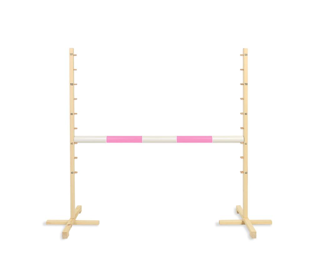 Przeszkoda Skokowa Do Hobby Horse 120Cm, Belka Jasny Róż