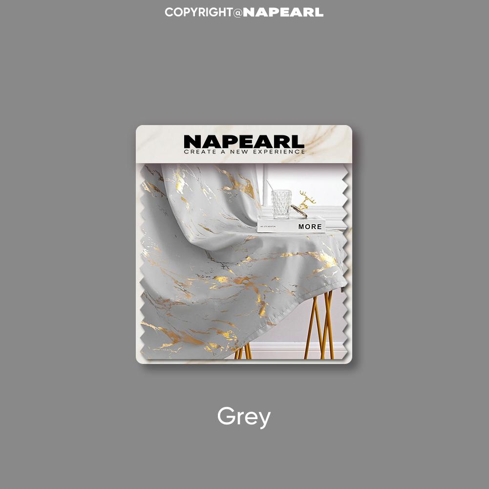 1 шт. NAPEARL 80% Затемняющие Модные и Минималистичные Шторы с Золотой и Мраморной Текстурой для Гостиной Спальни Балкона Окна Домашний Декор