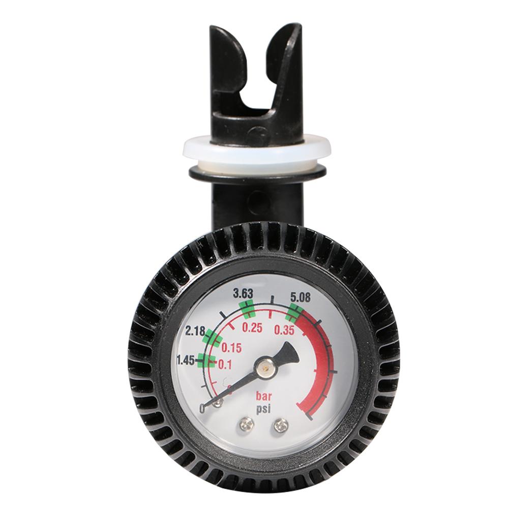 Манометр 5 PSI Надувная лодка Тест Соединитель воздушного клапана Воздушный термометр Насос для каяка Газовый манометр Барометр из АБС-пластика