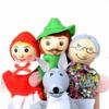 Mini Hand  Finger Puppets Cartoon Animal Puppets Toy Animal Puppets for 3 Pcs/4Pcs Role Playing